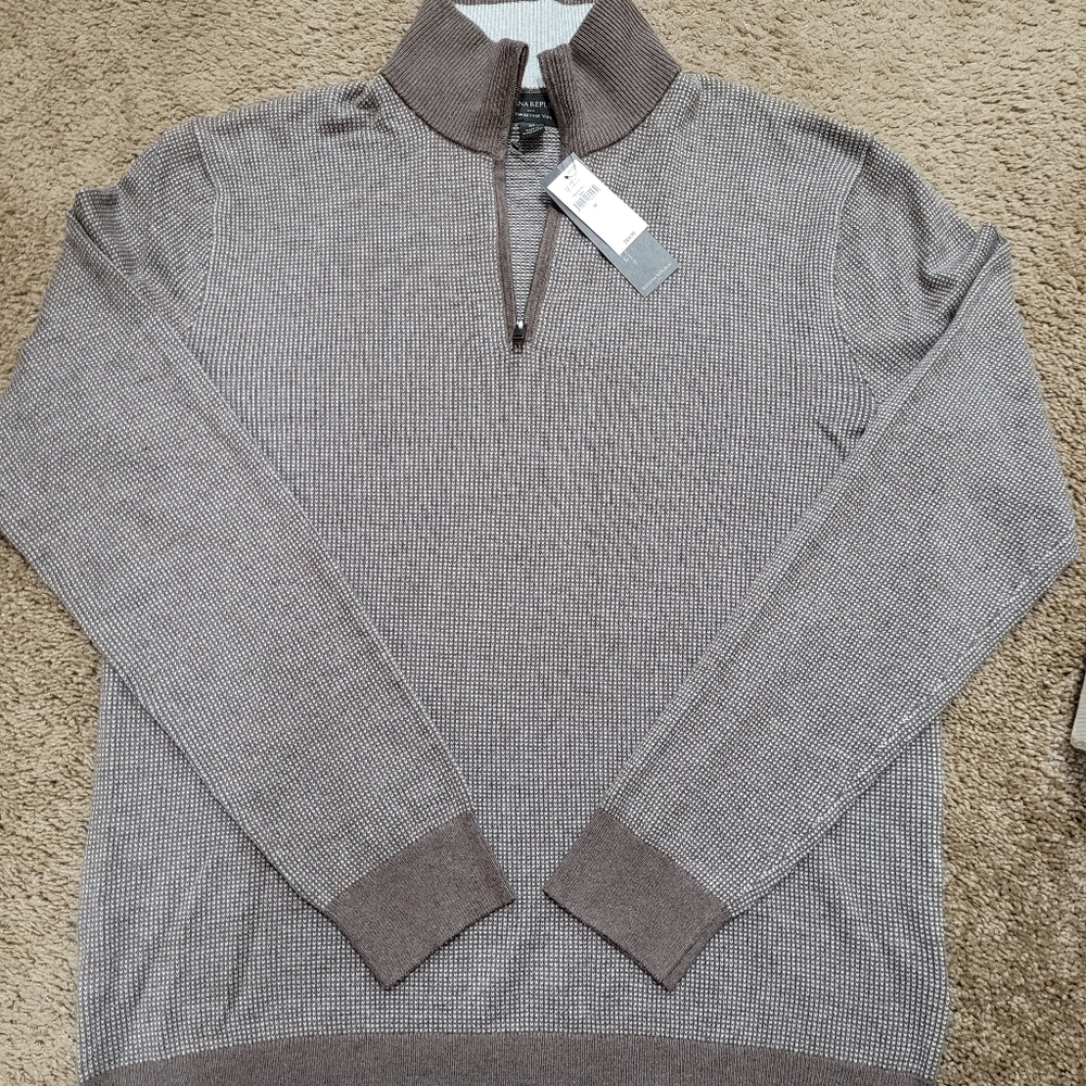 Banana Republic, Size Medium Men's, Taupe/Grey